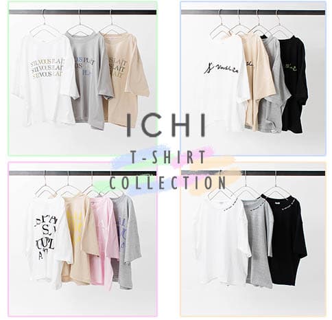 T-SHIRT COLLECTION【ichi】