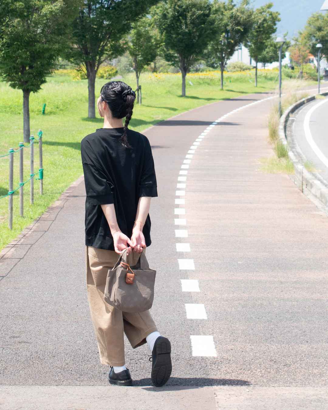 toleur ナイロンドット／カウレザートート11714