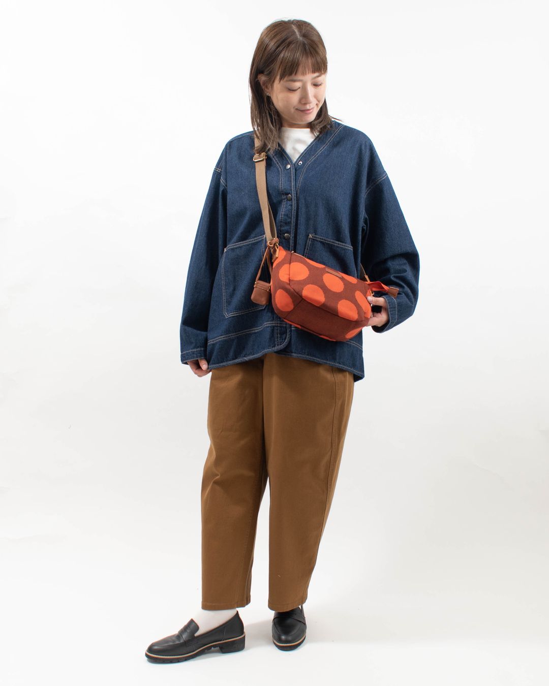 11981  toleur ドットニットショルダー