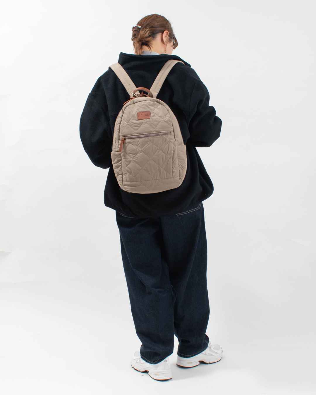 11989 toleur ナイロンキルティングリュック