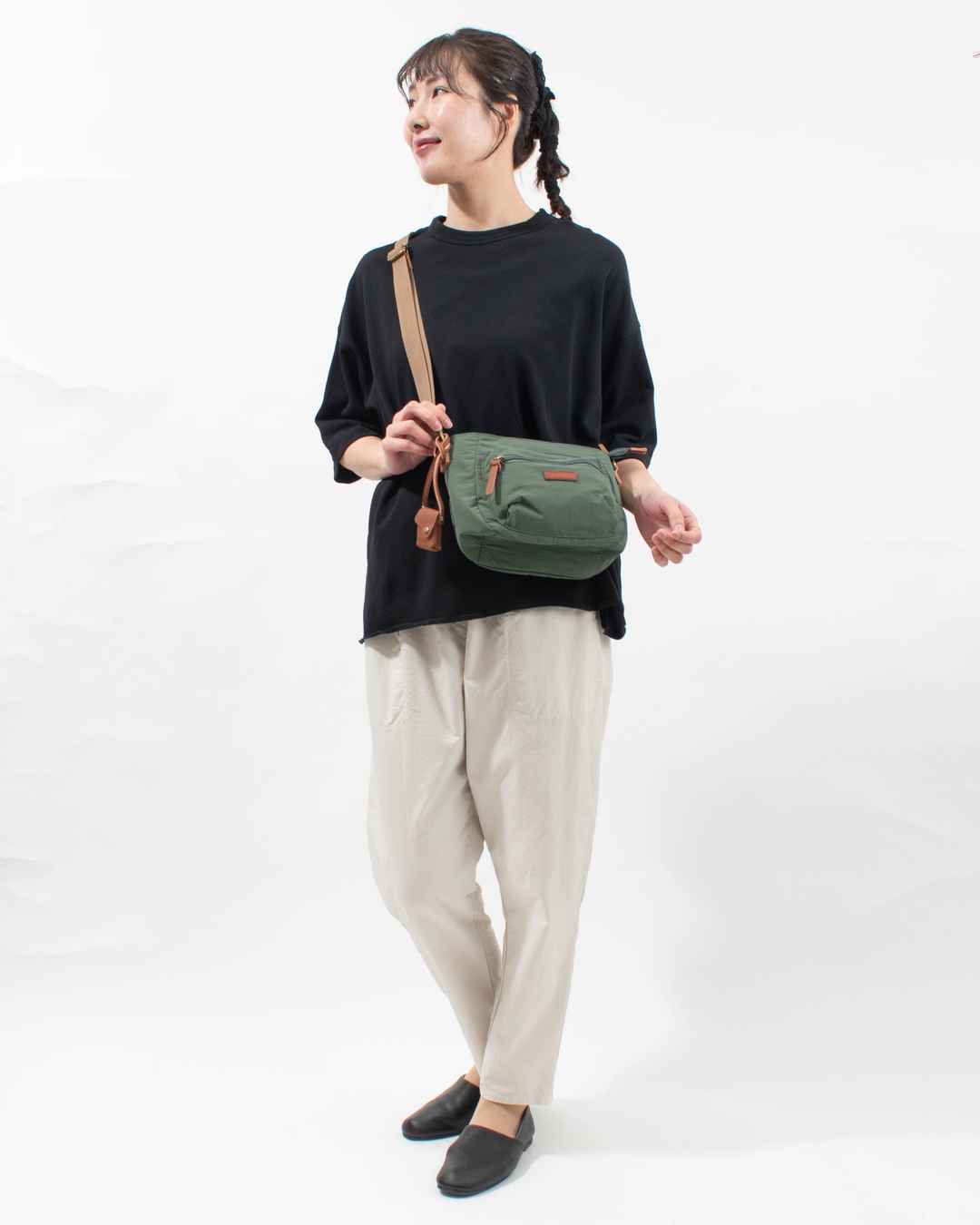 11992  toleur リンクルナイロンCショルダー