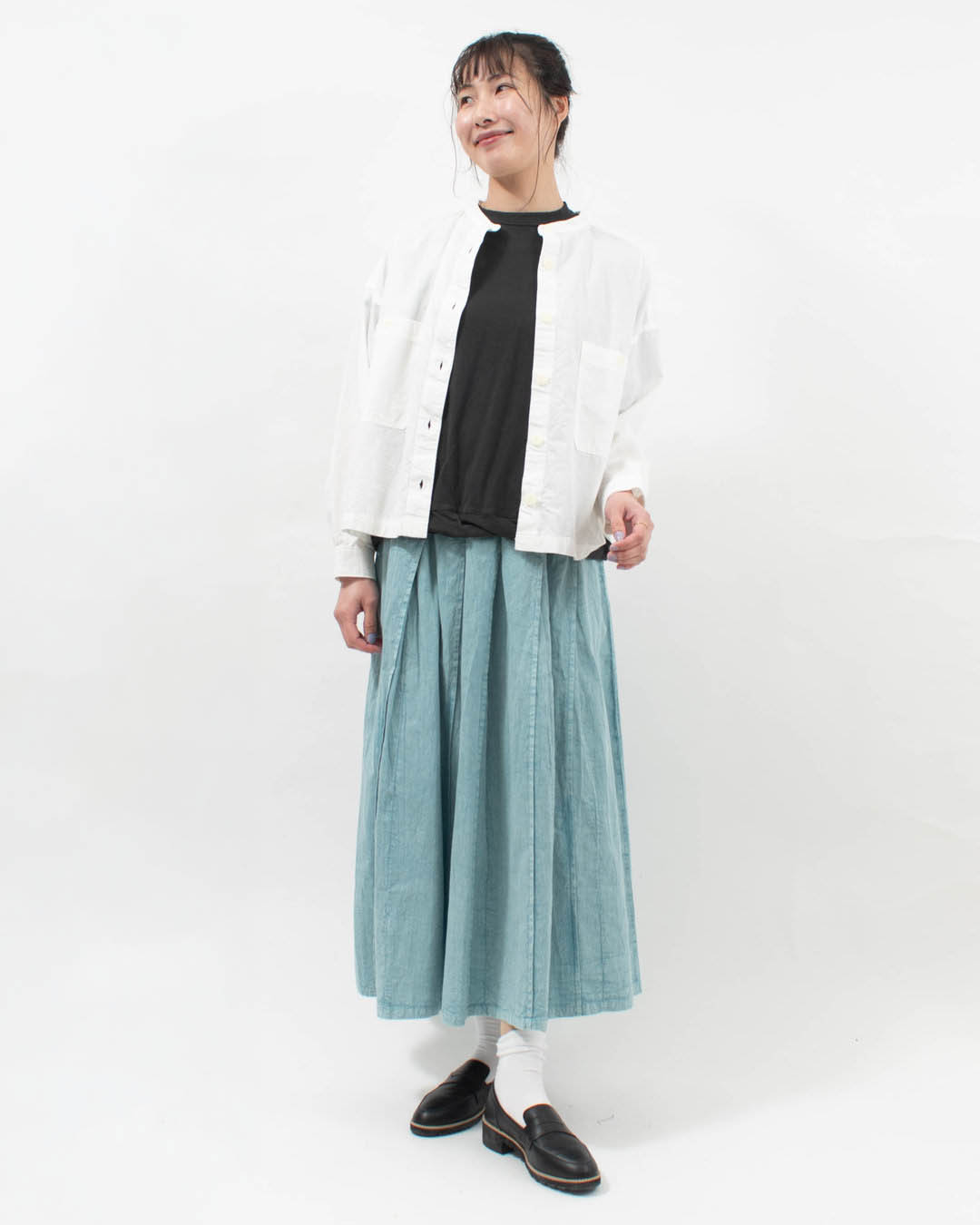 1616-232 YARRA INDIAエンザイムタックスカート