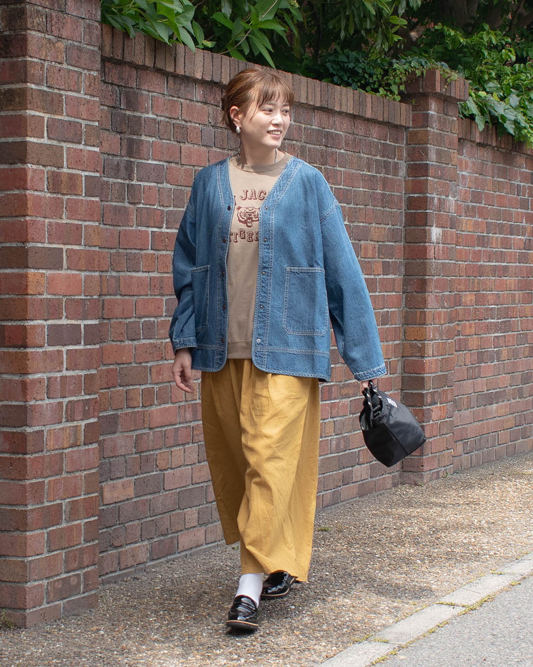 1ST-003 nuance of F デニムカーデ