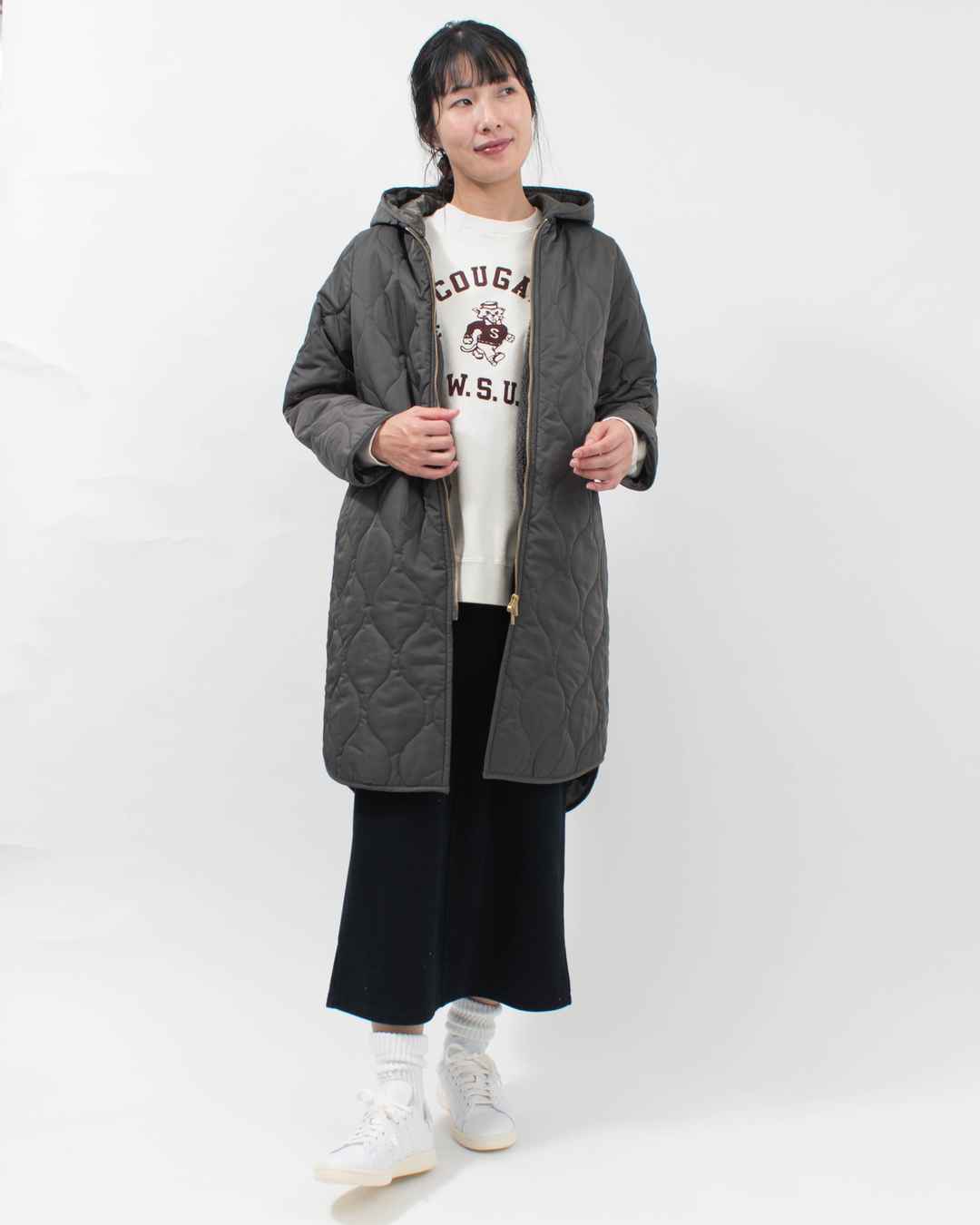 22-0121 ZAMPA マルチWAYキルティングコート