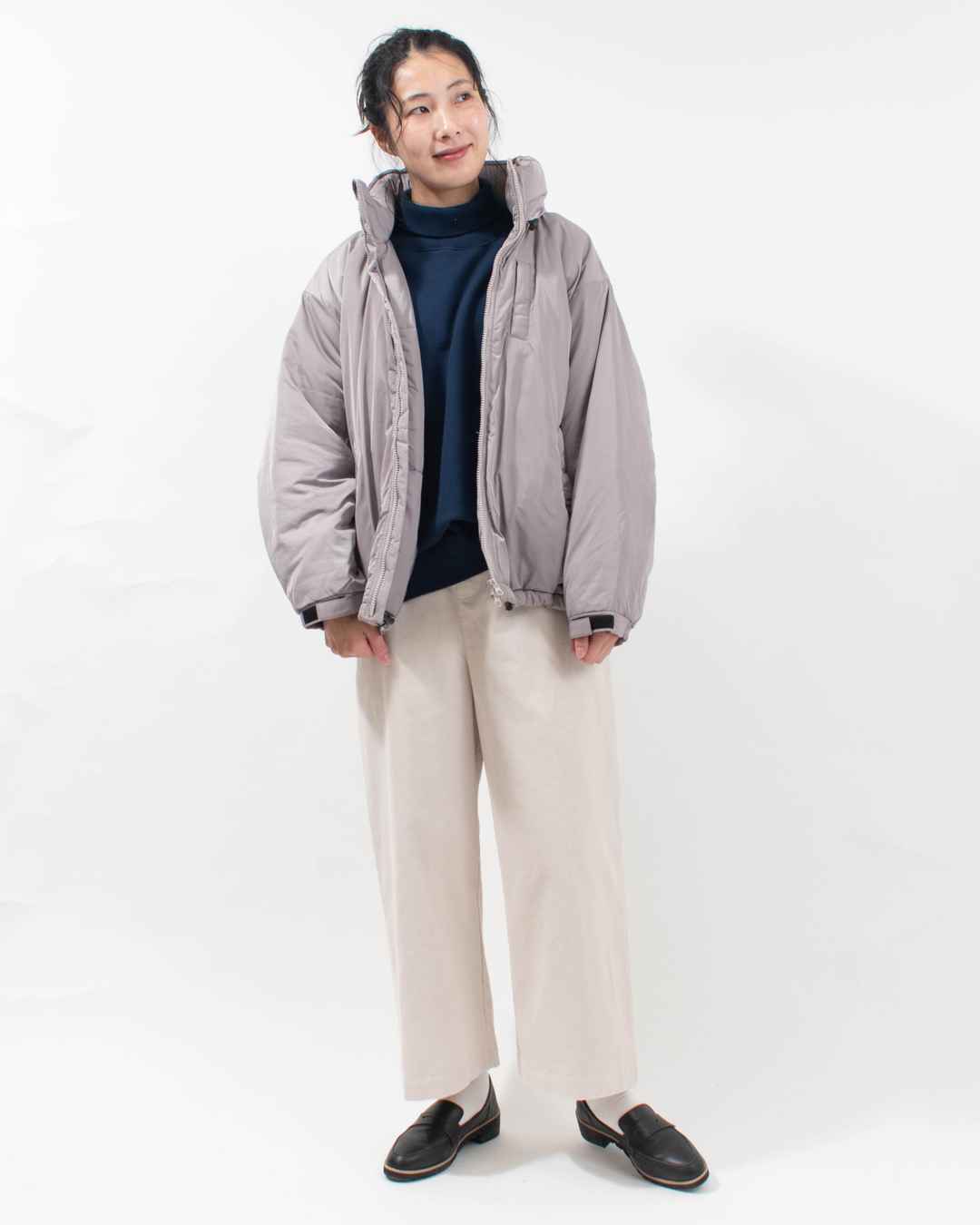 32-0149 ZAMPA フェイクダウンハッピージャケット