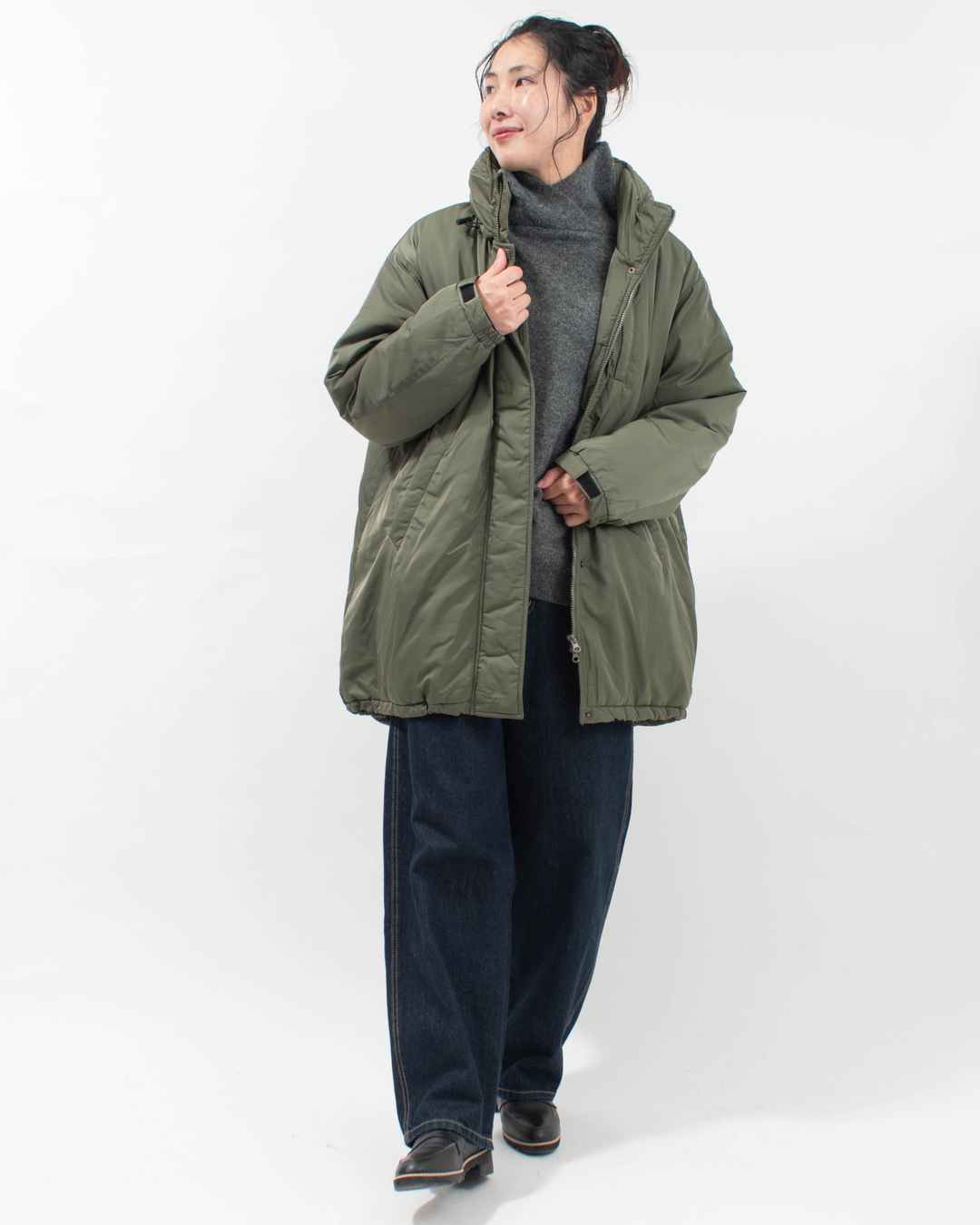 32-0150 ZAMPA フェイクダウンモンスターパーカージャケット