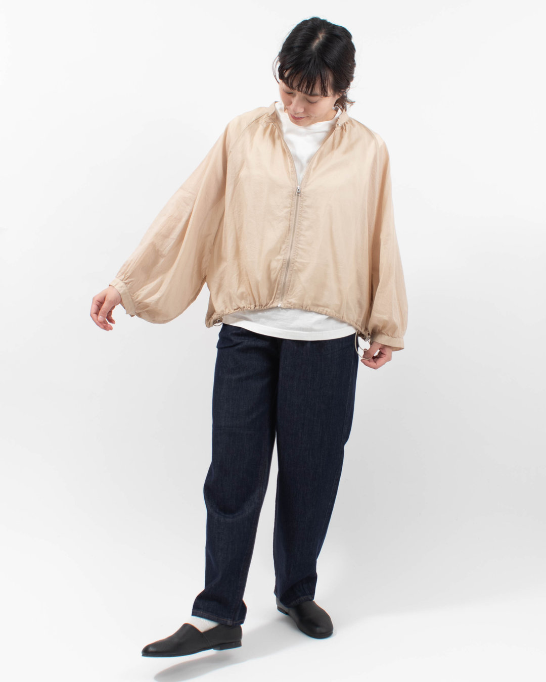 32-0171  ZAMPA ラグランワイドドロストブルゾン