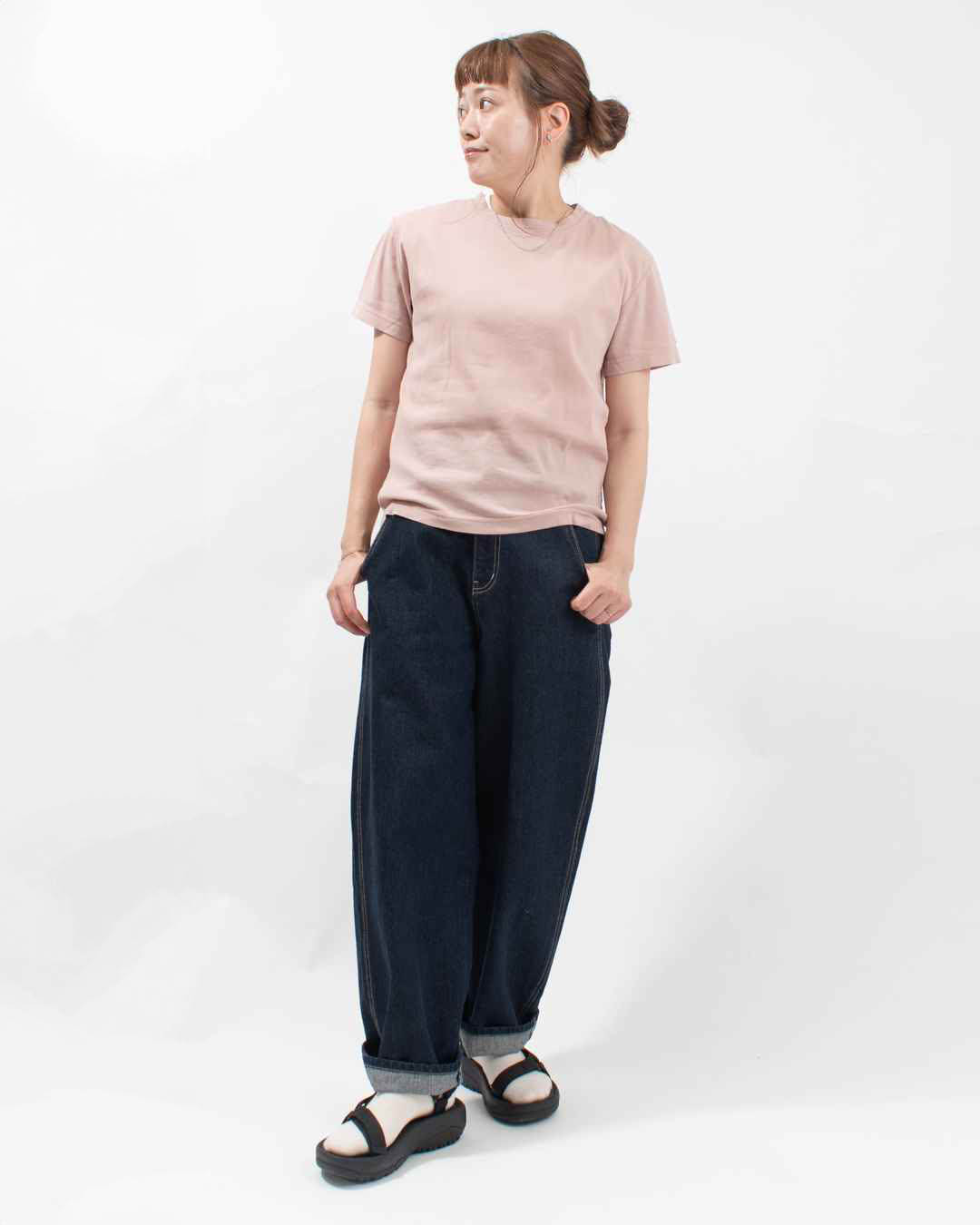 3414843 BIWACOTTON プレーン/クルーネックＴシャツ(ユニセックス・半袖） 3414843