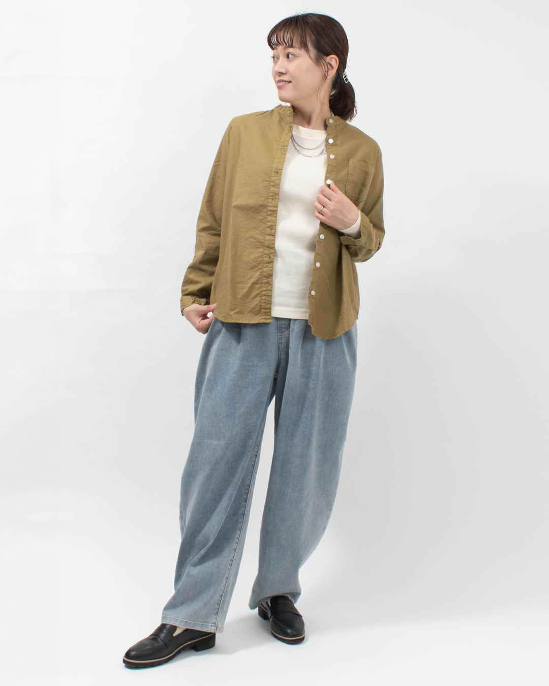 3435899 BIWACOTTON クルーネック長袖(ユニセックス・長袖)_3435899