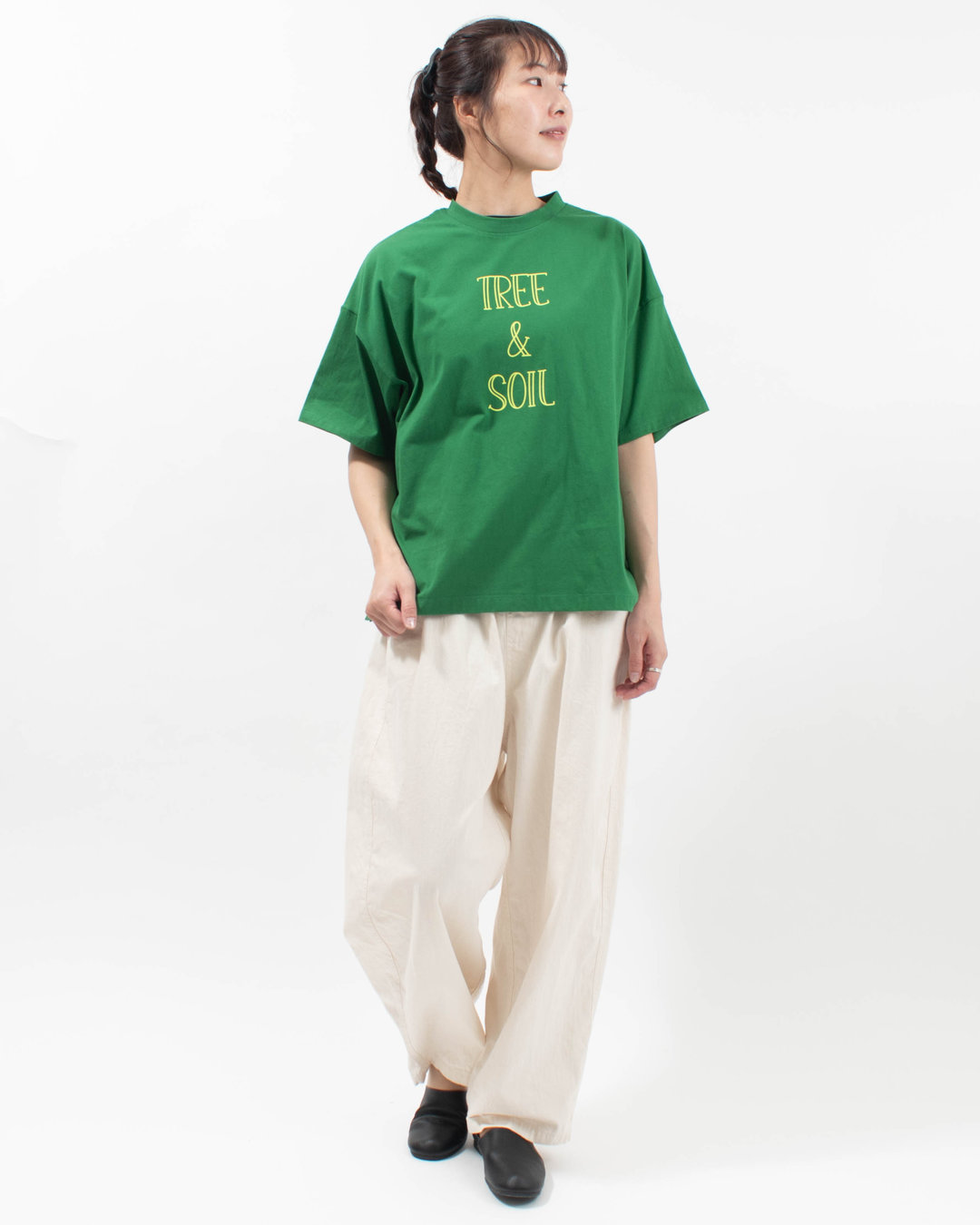 4601-7320  ista-ire REE＆SOIL ロゴTEE