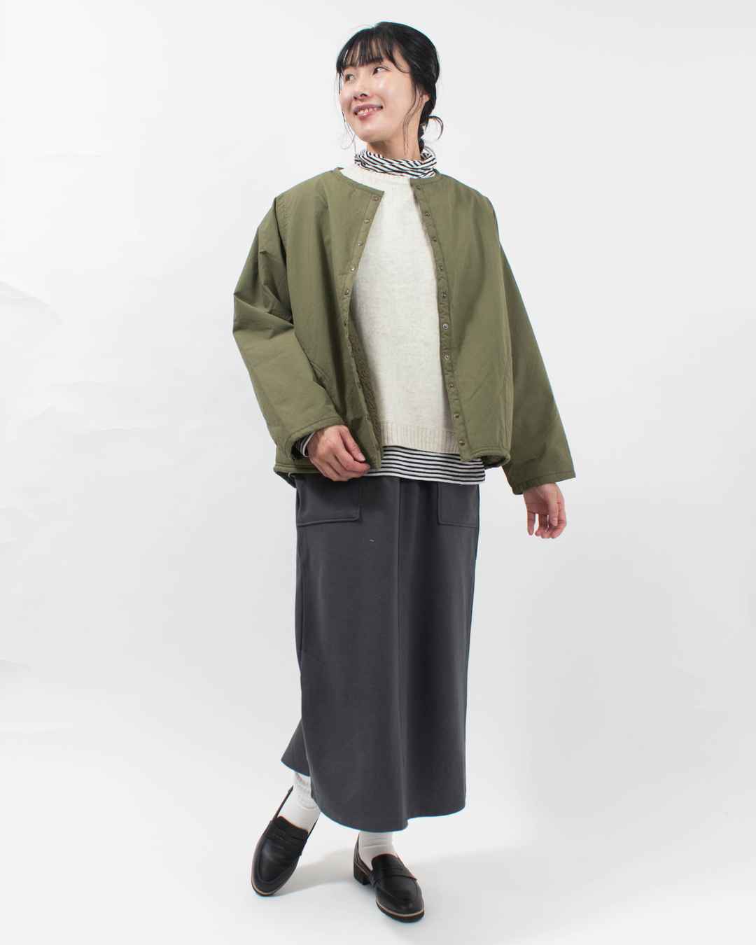 758-325 Bliss bunch 前後差ジャケット