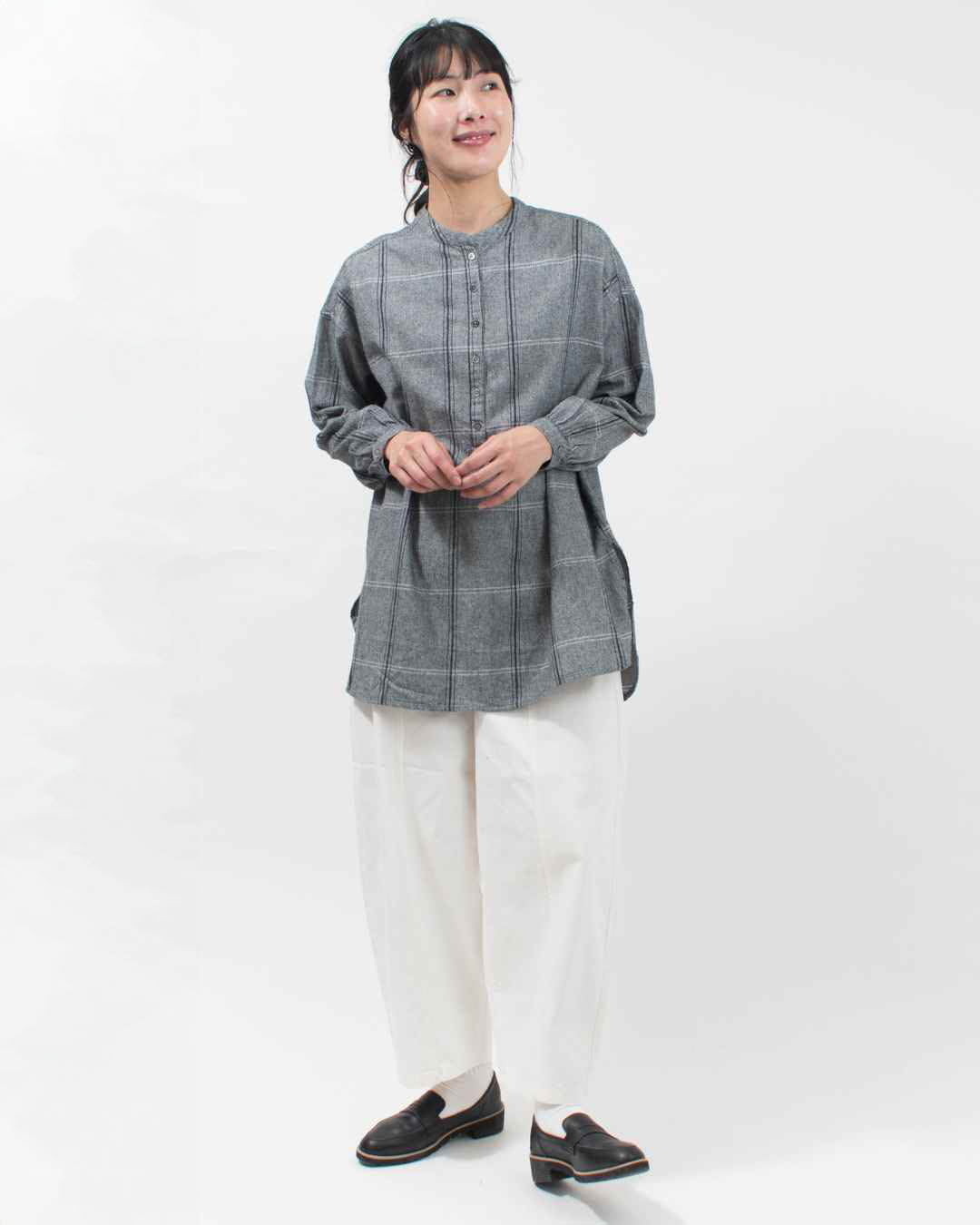 758-451 Bliss bunch ヘンリーネックチュニック