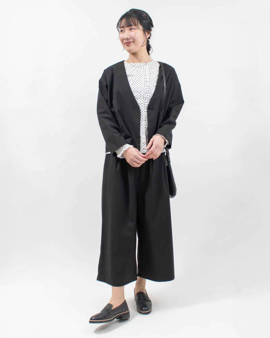 761-230  Bliss bunch ワイドタックパンツ