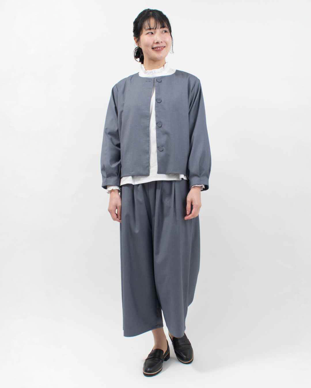 761-230  Bliss bunch ワイドタックパンツ