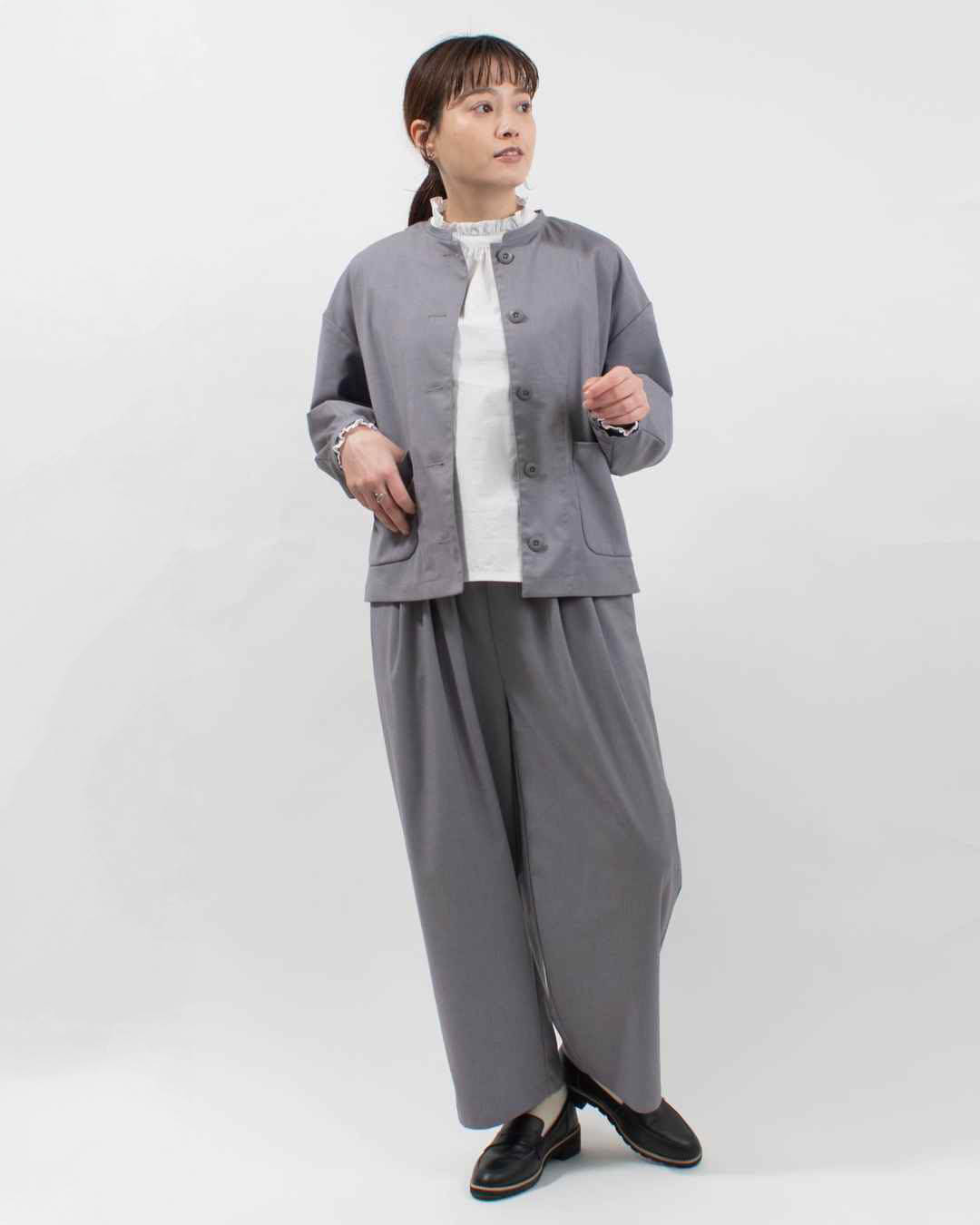 761-287  Bliss bunch バルーン袖ジャケット