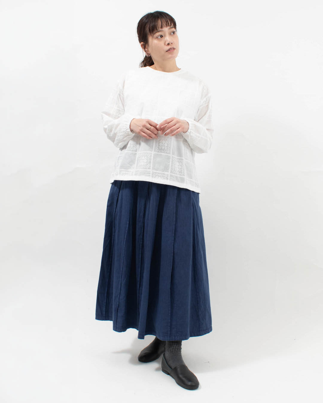 761-289  Bliss bunch 2WAYドロストブラウス