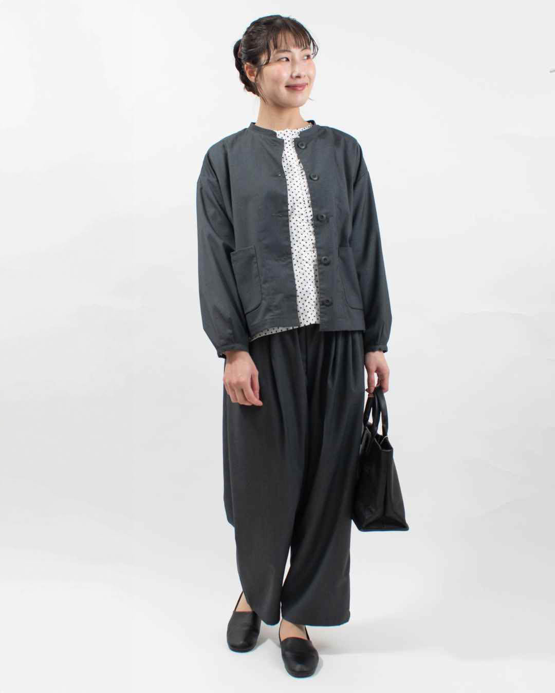 761-303 Bliss bunch ワイドパンツ