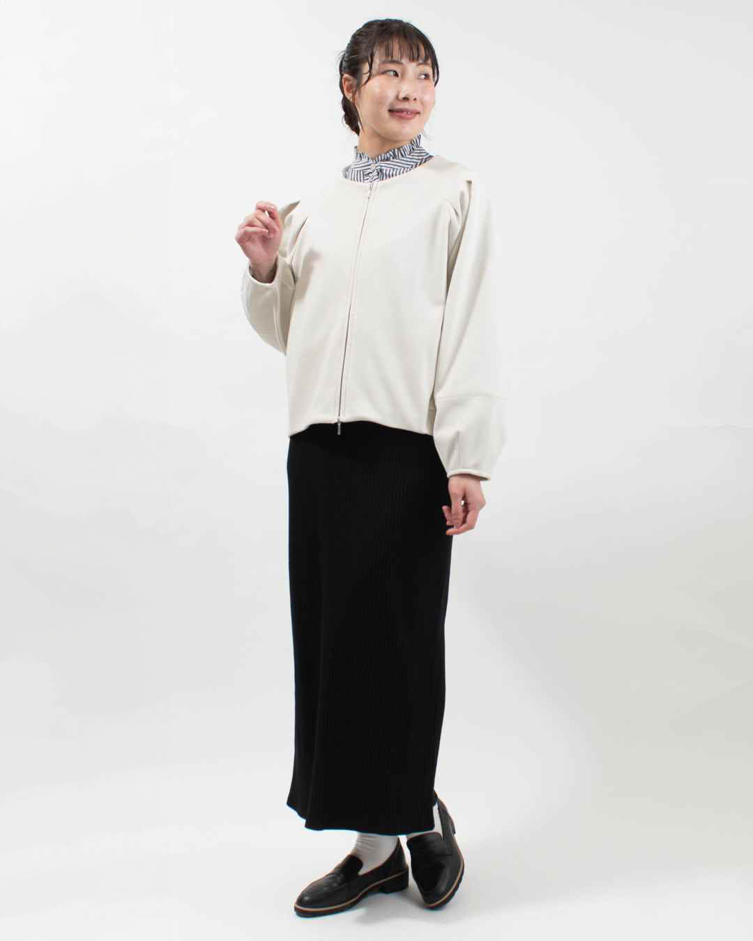 980-25003  vingtrois タックスリーブブルゾン