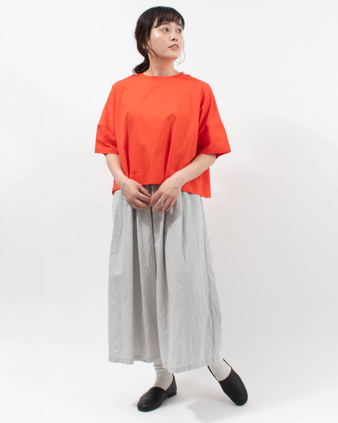 980-25114  vingtrois ドライタッチコットン ボックスT 