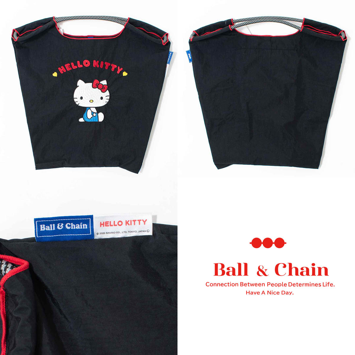 Ball＆Chain HELLO KITTY Model Mサイズ【正規品】 FIRST