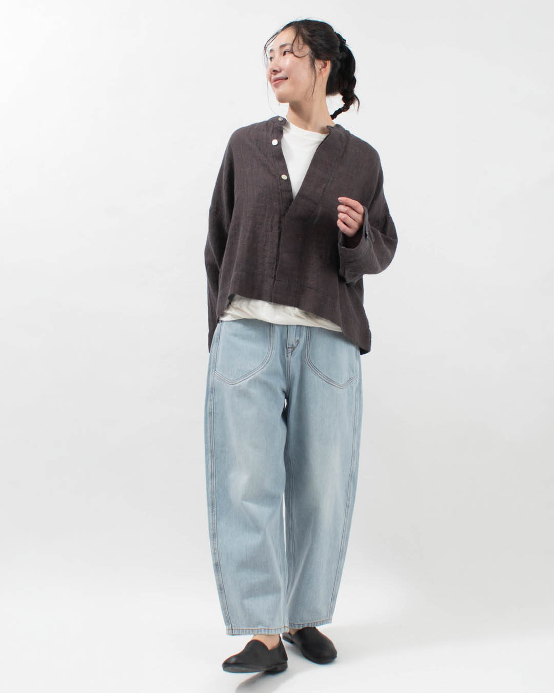 CF0608 Cafetty デザインカーブパンツ