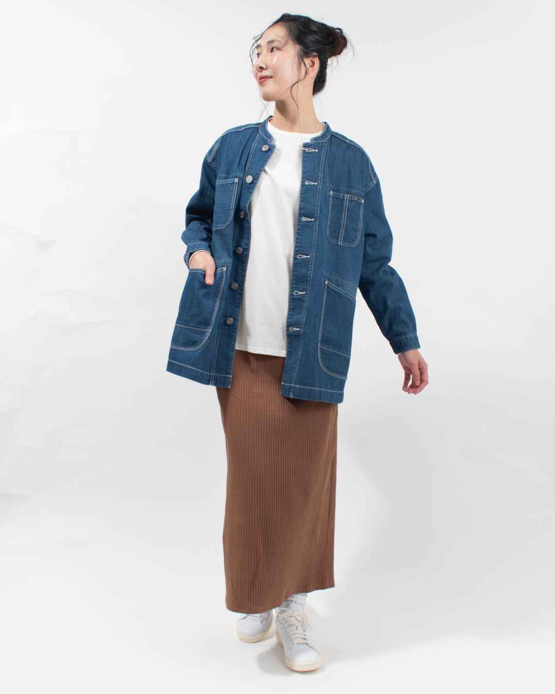 CF7194 Cafetty ロングカバーオール