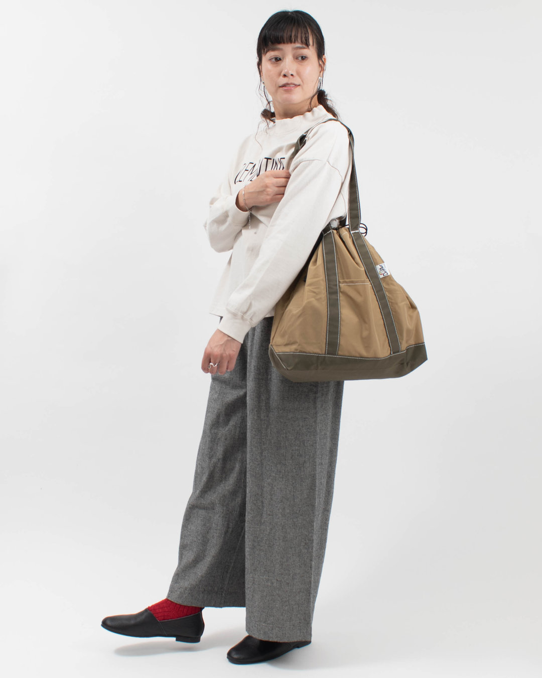 DFV4640  Drifter BUCKEYE DRAWSTRING TOTE L / バックアイドローストリングトート エル
