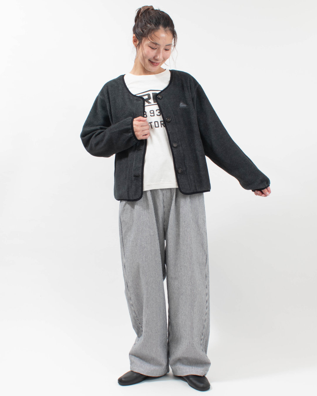 KE25212067  KELTY パフリースカーディガン