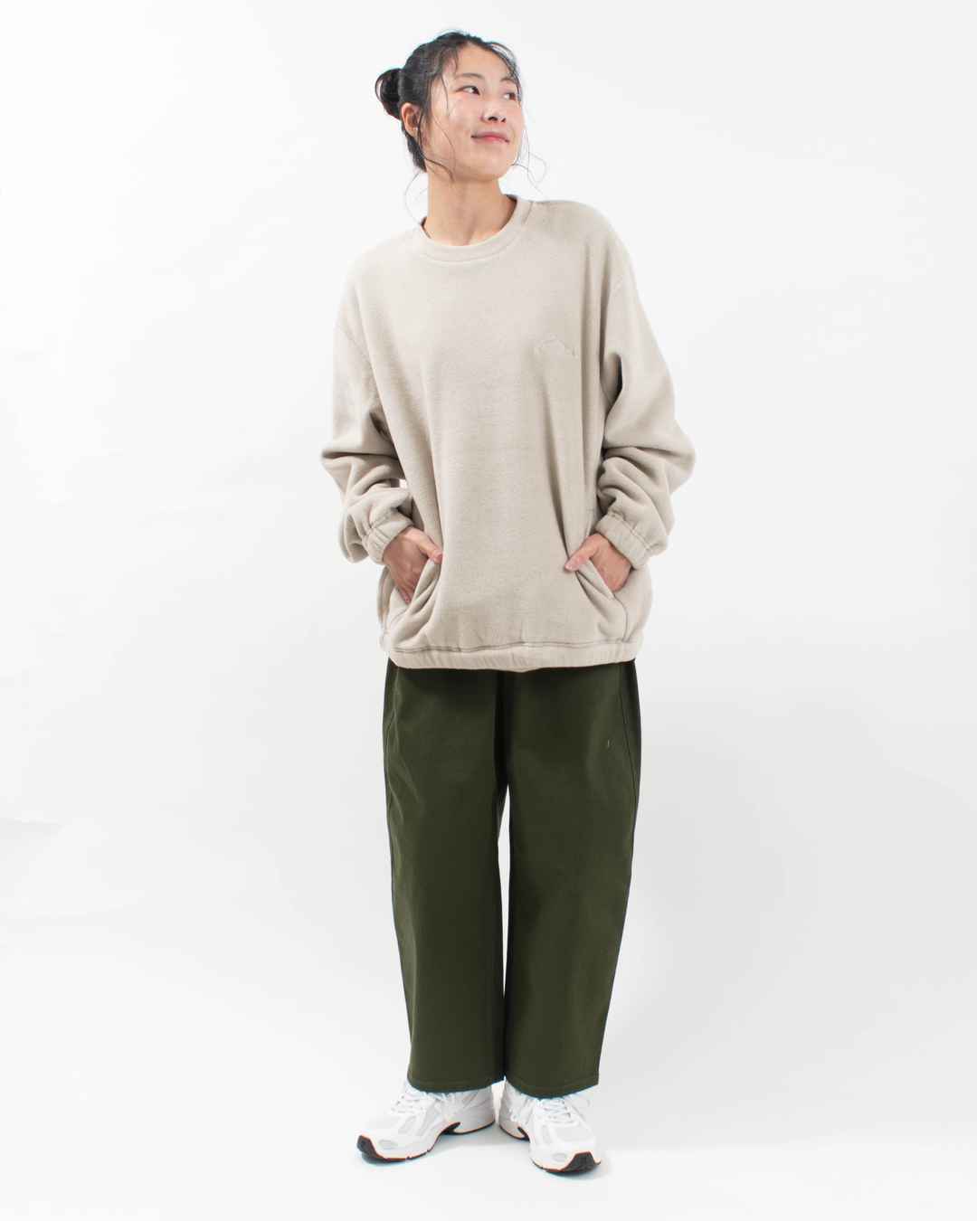 KE25213063 KELTY パフリースクルーネック 