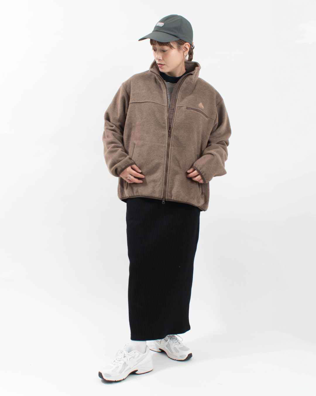 KE25213068 KELTY パフリースジップジャケット 