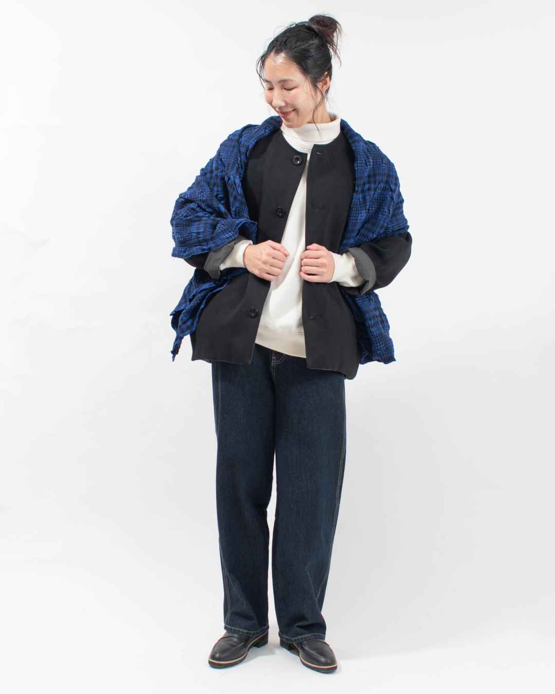 prit 40/1ダンボールニット×マルーデコットンコンパクトウェザー