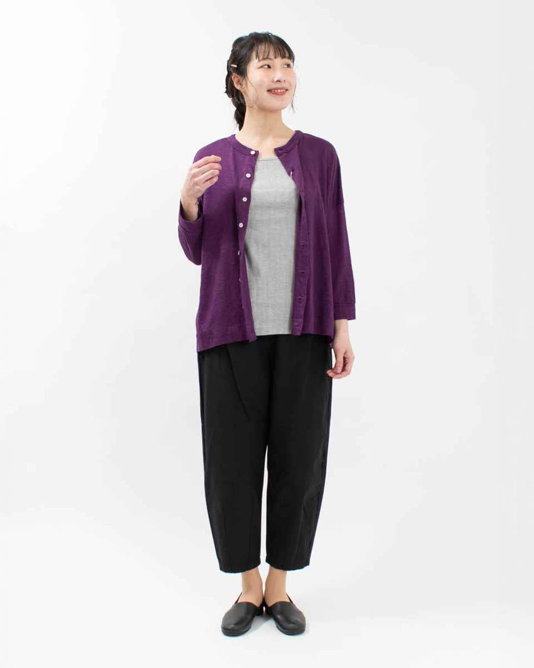 P91434　prit 40/1ビワコットンタンクトップ