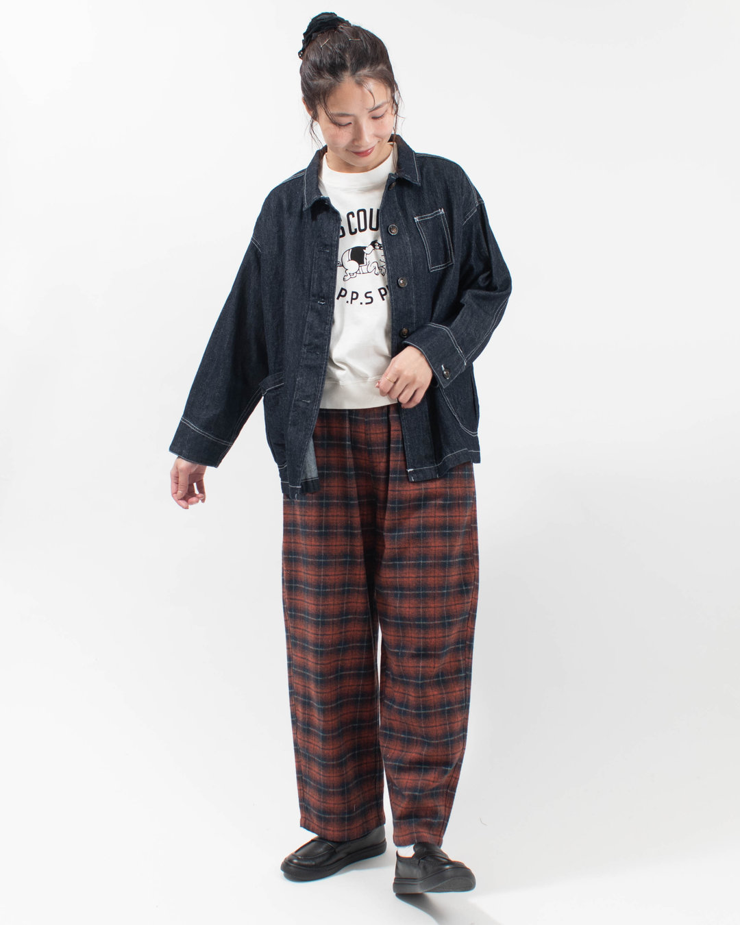 PPS-28283  PACIFIC PARK STORE 17/-BD天竺プリントリブTee[GOD’S COUNTRY]