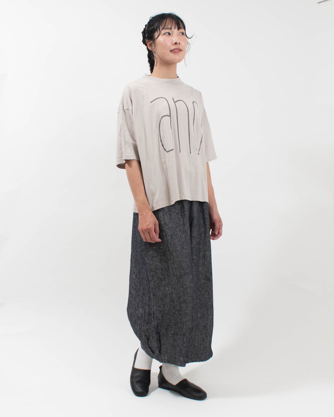 sabbatum BD30/1天竺（アメリカンドライ）半袖プリントTee[ano