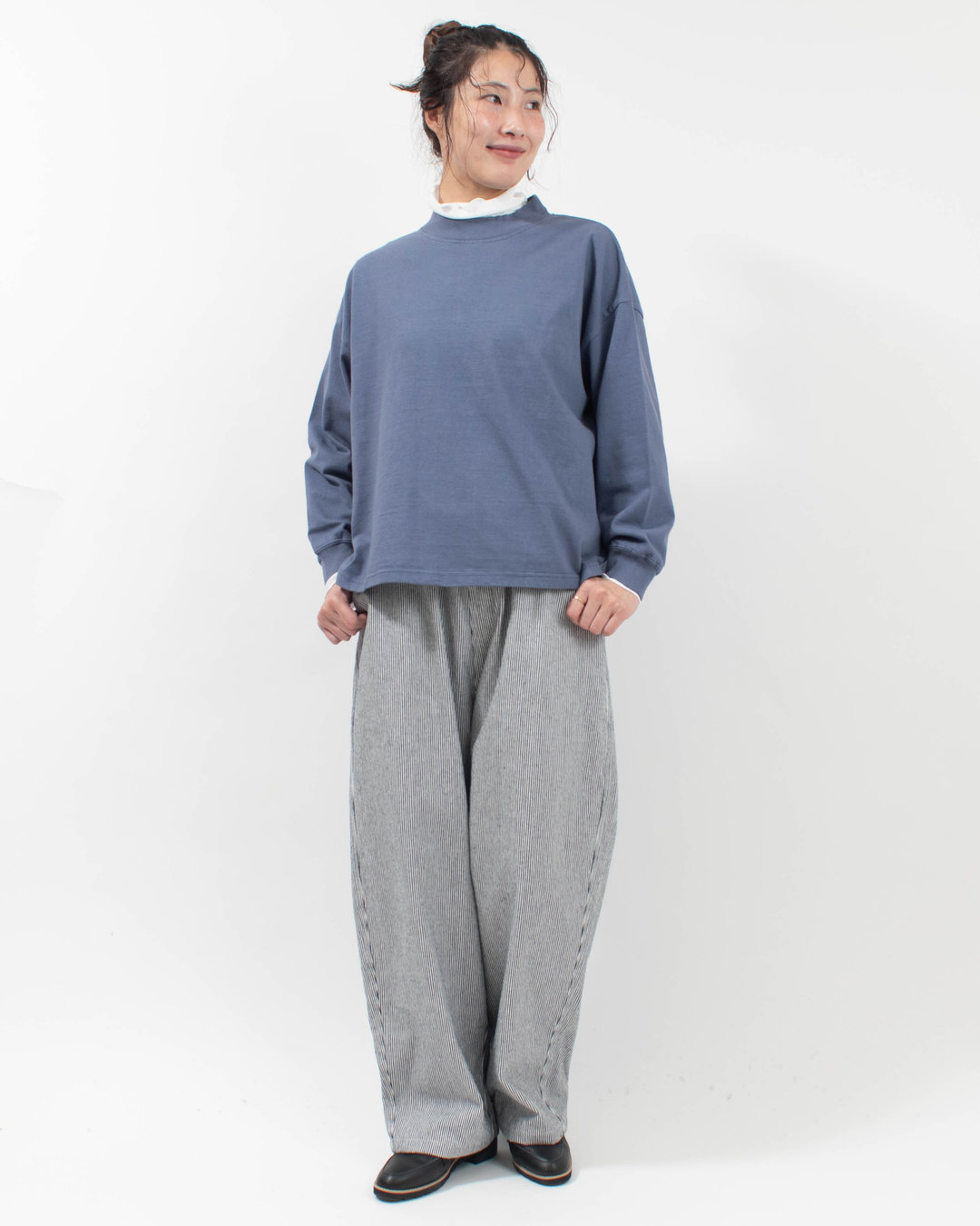 SET-3218  SETTEN CD10/1天竺 ベーシックプルオーバー
