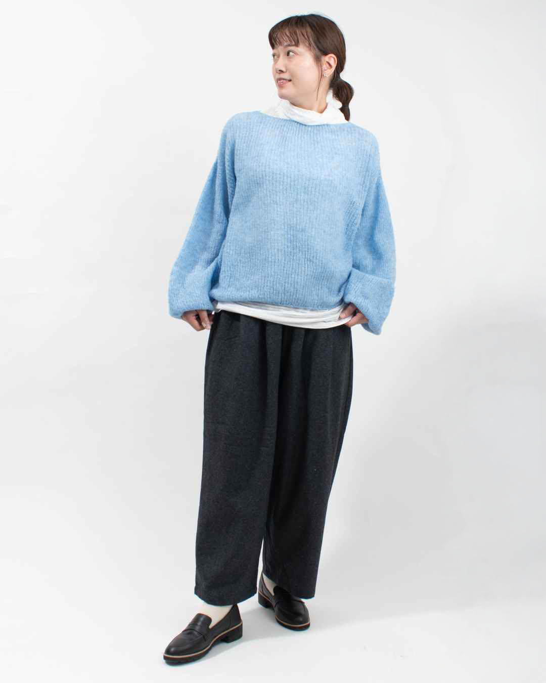 SJ-0030 SO[ ] ブークレーバルーン袖プルオーバー