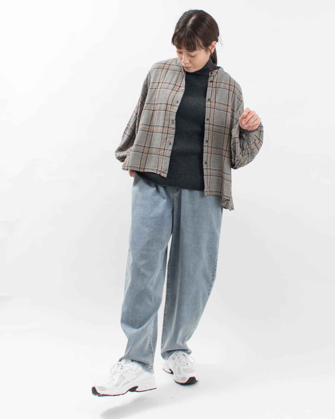 SJ-0066 SO[ ] 2/48ハイゲージニット 軽縮ウールタートルテレコ