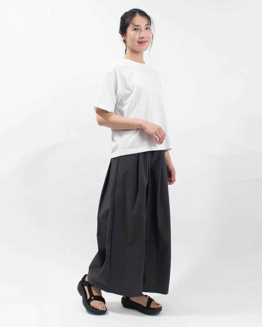 TM251EC01142  THOUSAND MILE 半袖Tシャツ2点 & ワイドパンツ【3点セット】