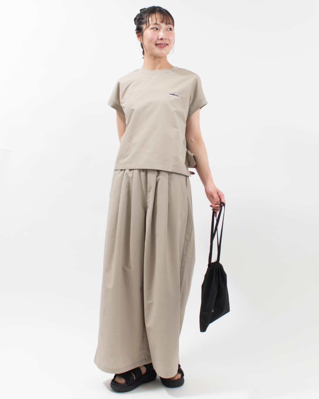 TM261HA00362  THOUSAND MILE FRENCH SLEEVE SHIRT＆LONG PANTS SET