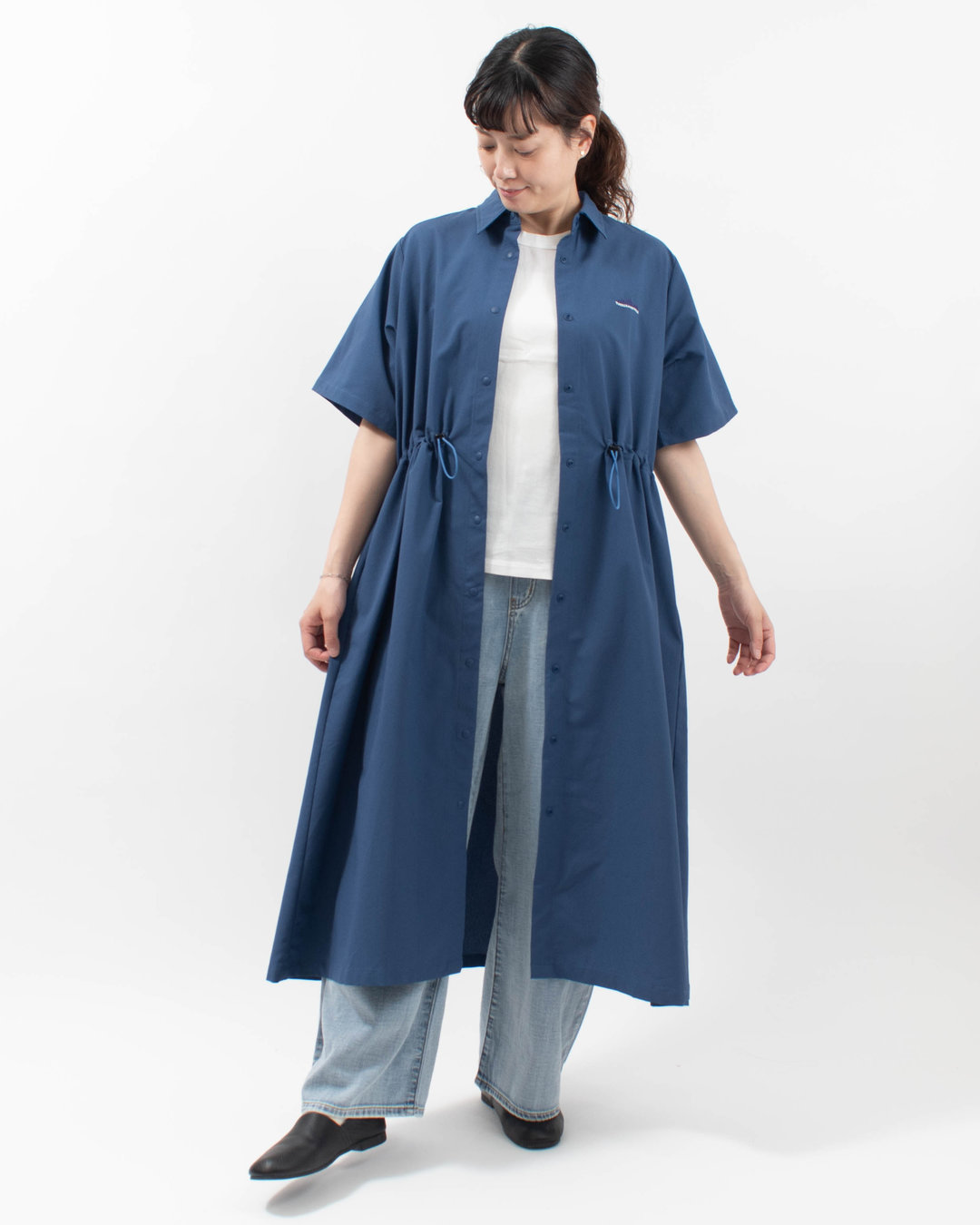 TM261HA00422  THOUSAND MILE SHORT SLEEVE SNAP OP HIGH AIR PERMEABILITY 