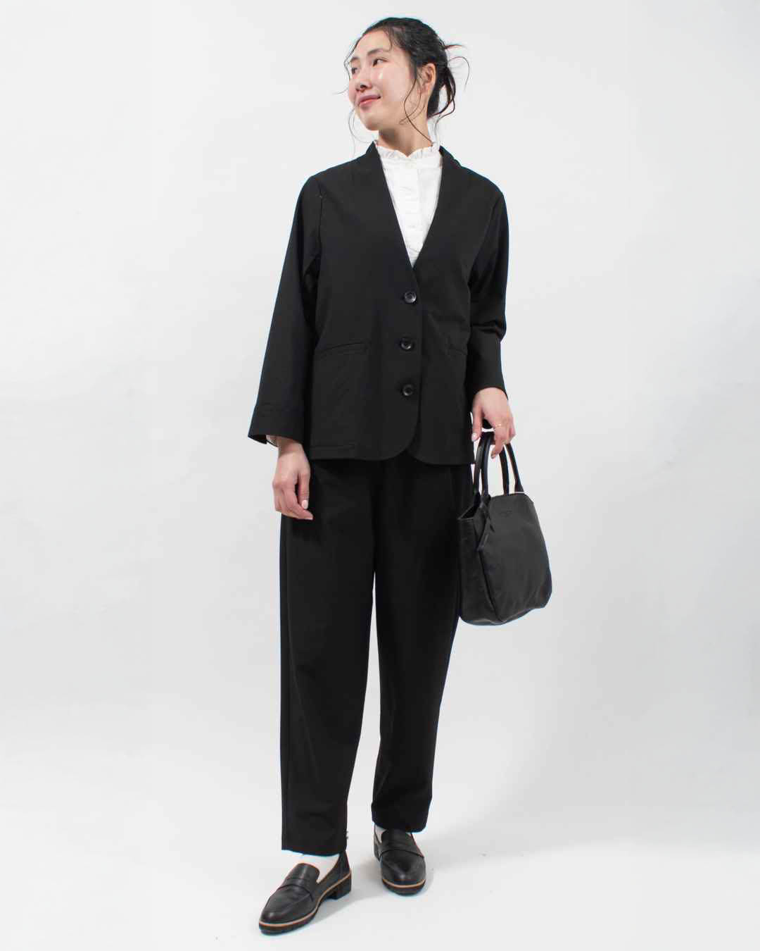 TW261D-PT35  le ciel a tempsdoux T/R平織りパンツ