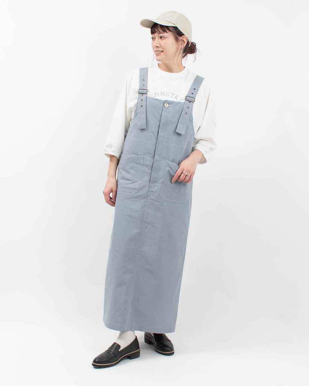 U2512877  UNIVERSAL OVERALL レギュラー ジャンパースカート