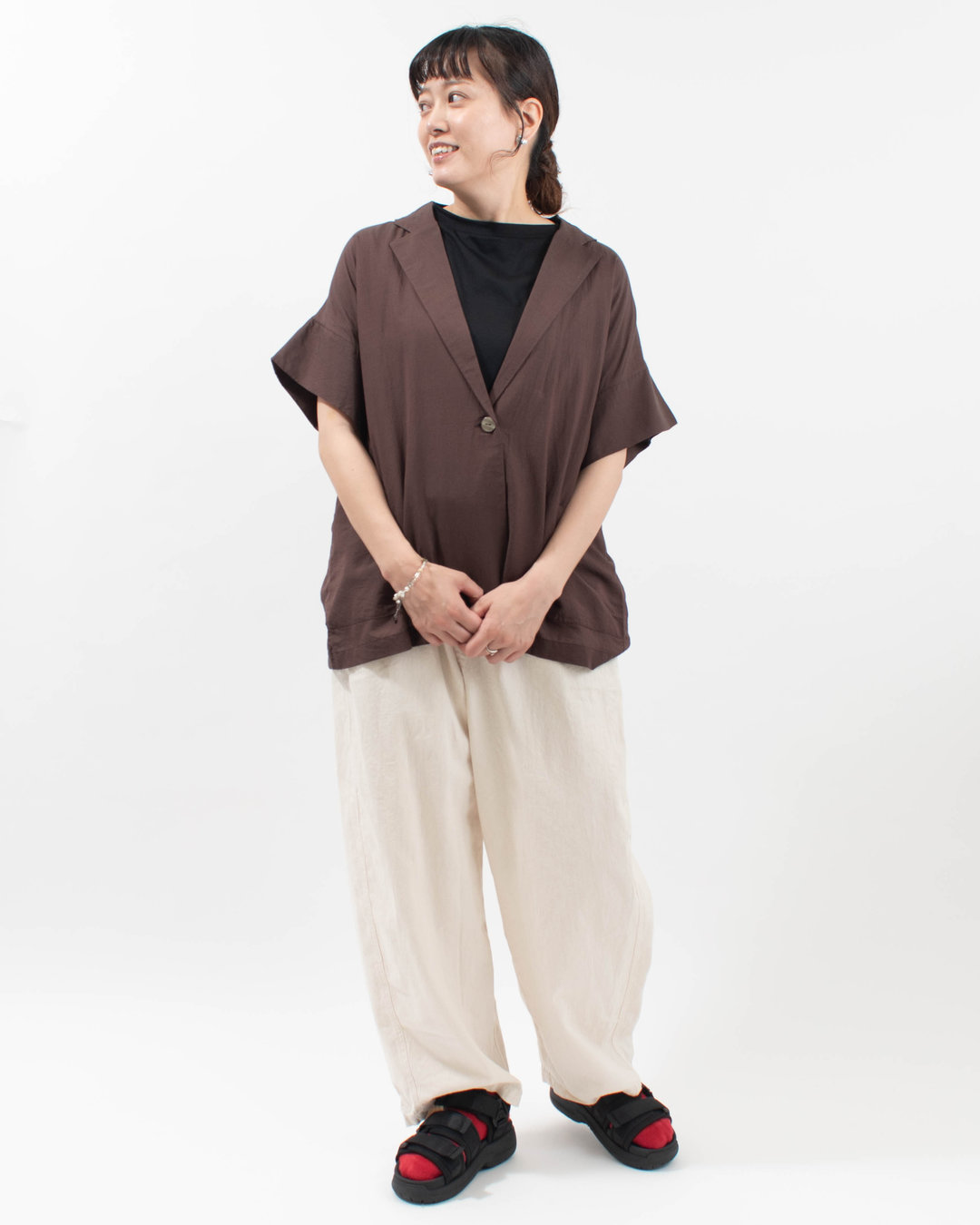 WGH5298  hunch スシボイル 半袖ジャケット  