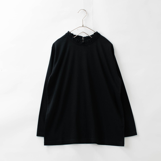 FIRST 衿フリルカットソー｜ナチュラルファッション・ナチュラル服の通販