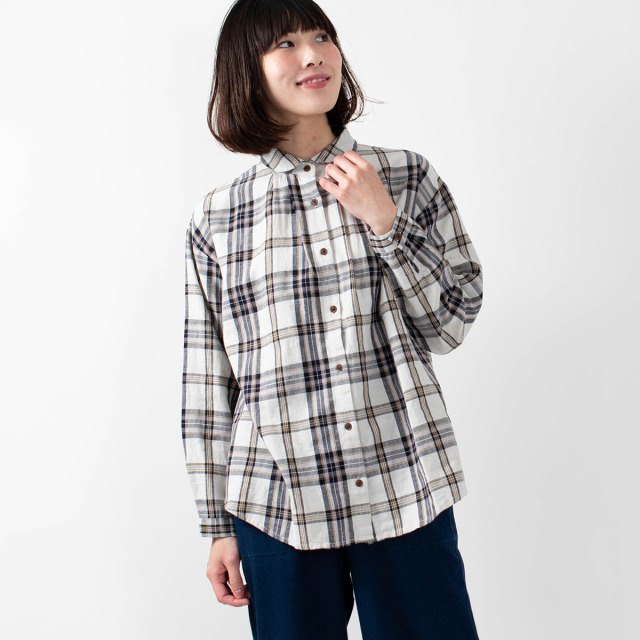 Sun Valley チェック柄シャツ ナチュラルファッション ナチュラル服の通販