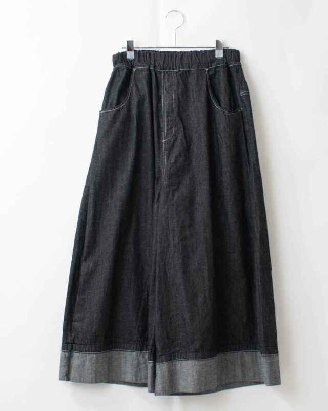 最終お値下げ❗️【NARU】8オンス ムラ デニム ノッポ バギー パンツ　美品✨ 予約】NARU(ナル) 8オンスムラデニム ノッポバギーパンツ 6708001