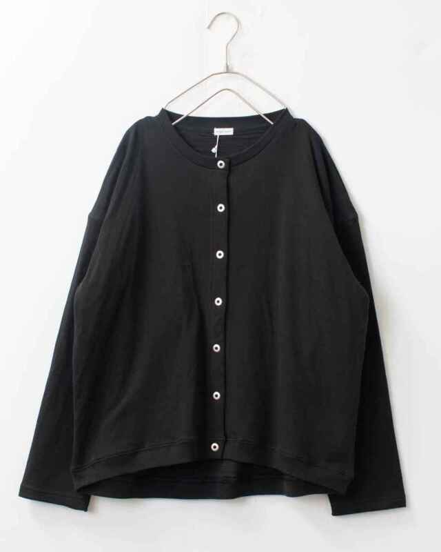 Bliss bunch ブリスバンチ 前後ワイドリングドットカーディガン 751-210 ナチュラル ファッション コーデ 服 30代 40代 50代ファッション カジュアル シンプル Bliss bunch 前後ワイドリングドットカーディガン｜ナチュラル