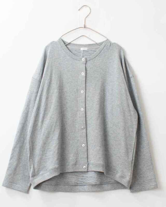 Bliss bunch ブリスバンチ 前後ワイドリングドットカーディガン 751-210 ナチュラル ファッション コーデ 服 30代 40代 50代ファッション カジュアル シンプル Bliss bunch 前後ワイドリングドットカーディガン｜ナチュラル