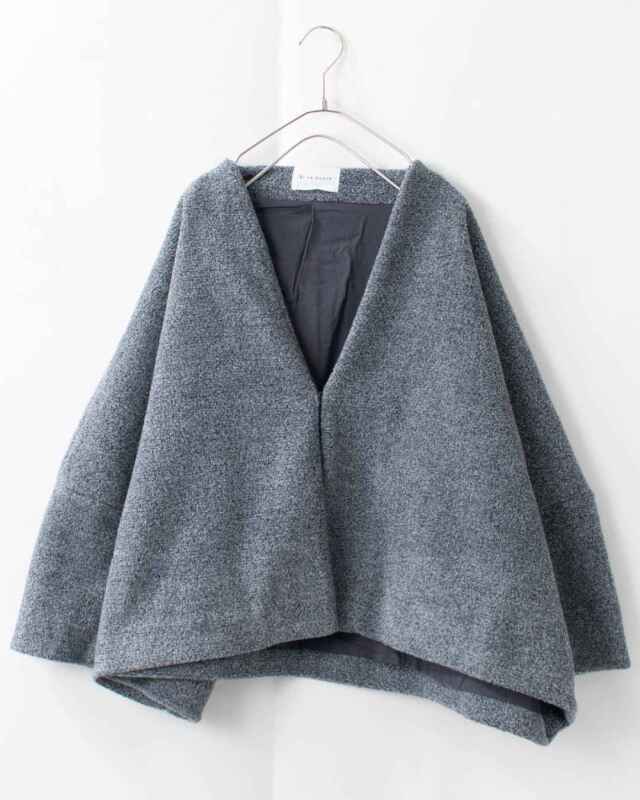 Bliss bunch 毛混BOAトッパージャケット｜ナチュラルファッション