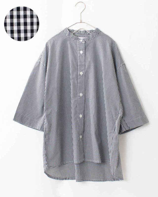BLUE LAKE MARKET 50/-ブロード/ストライプ/ギンガム ヘム